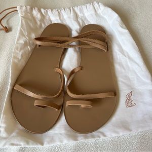 Ancient Greek Sandals Brown Apli Eleuthera Sandals